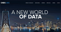 Desktop Screenshot of cnexlabs.com