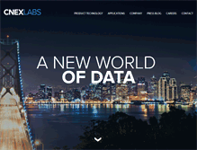 Tablet Screenshot of cnexlabs.com